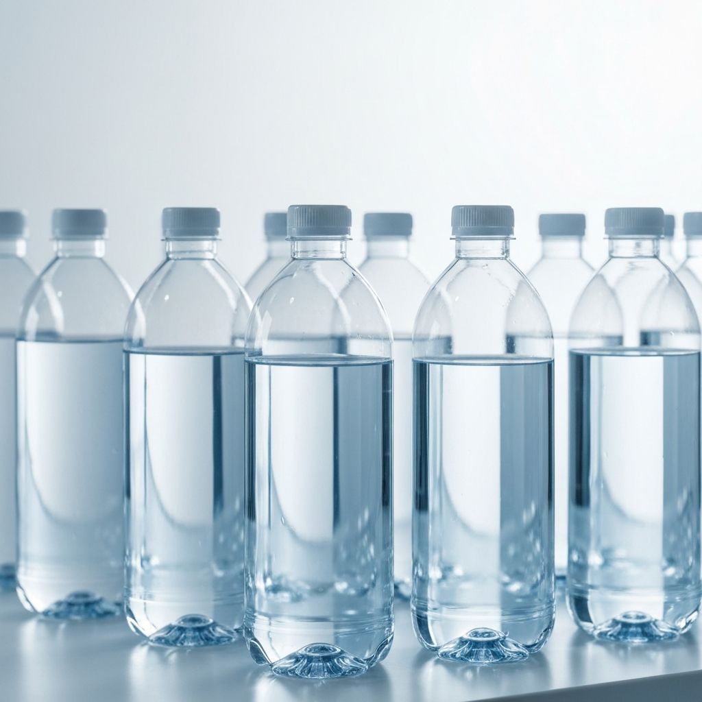 Water bottling process