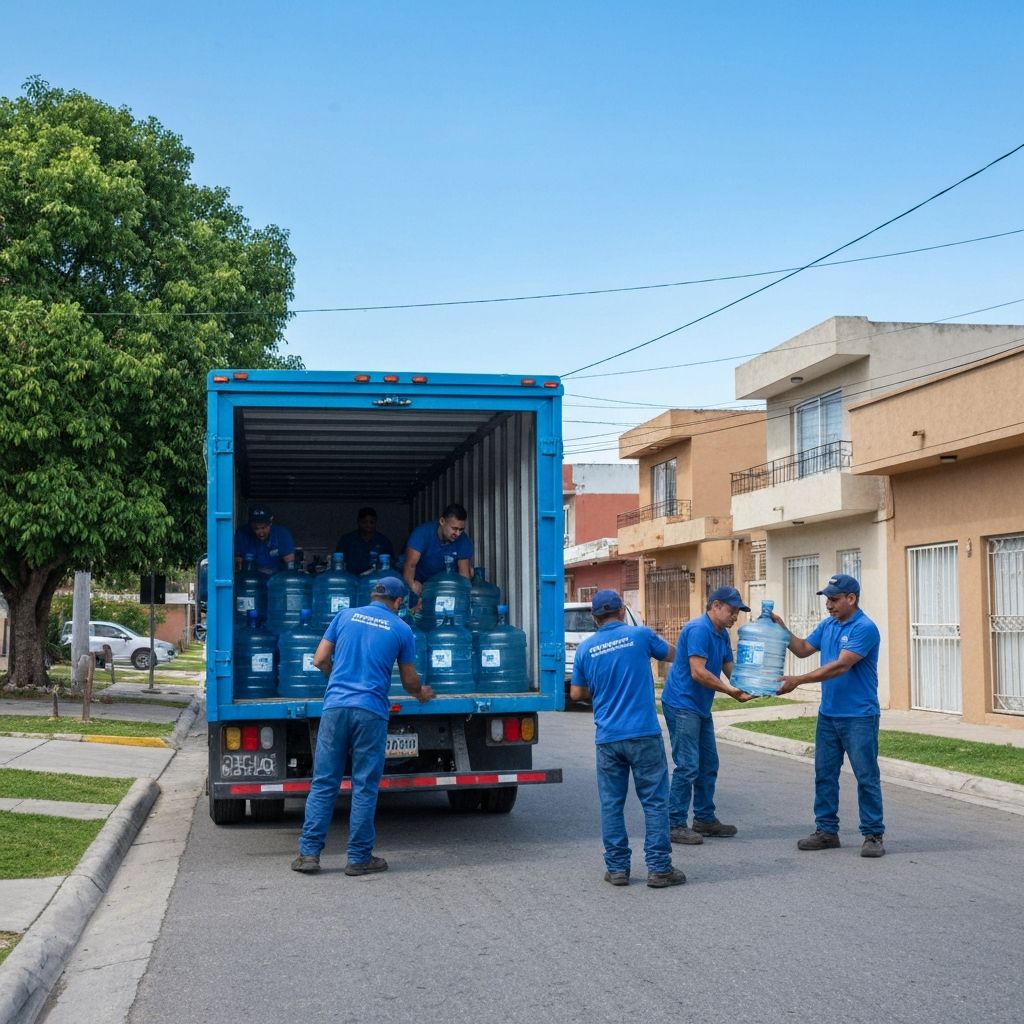 Water delivery service